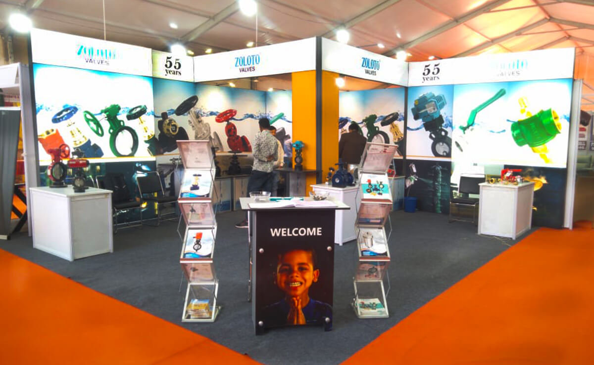 Zoloto exhibition stand