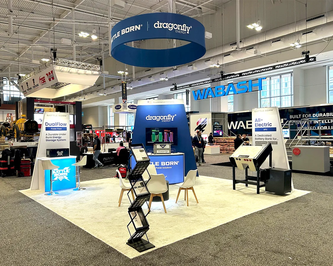 Exhibition booth setup project by Insta Exhibits