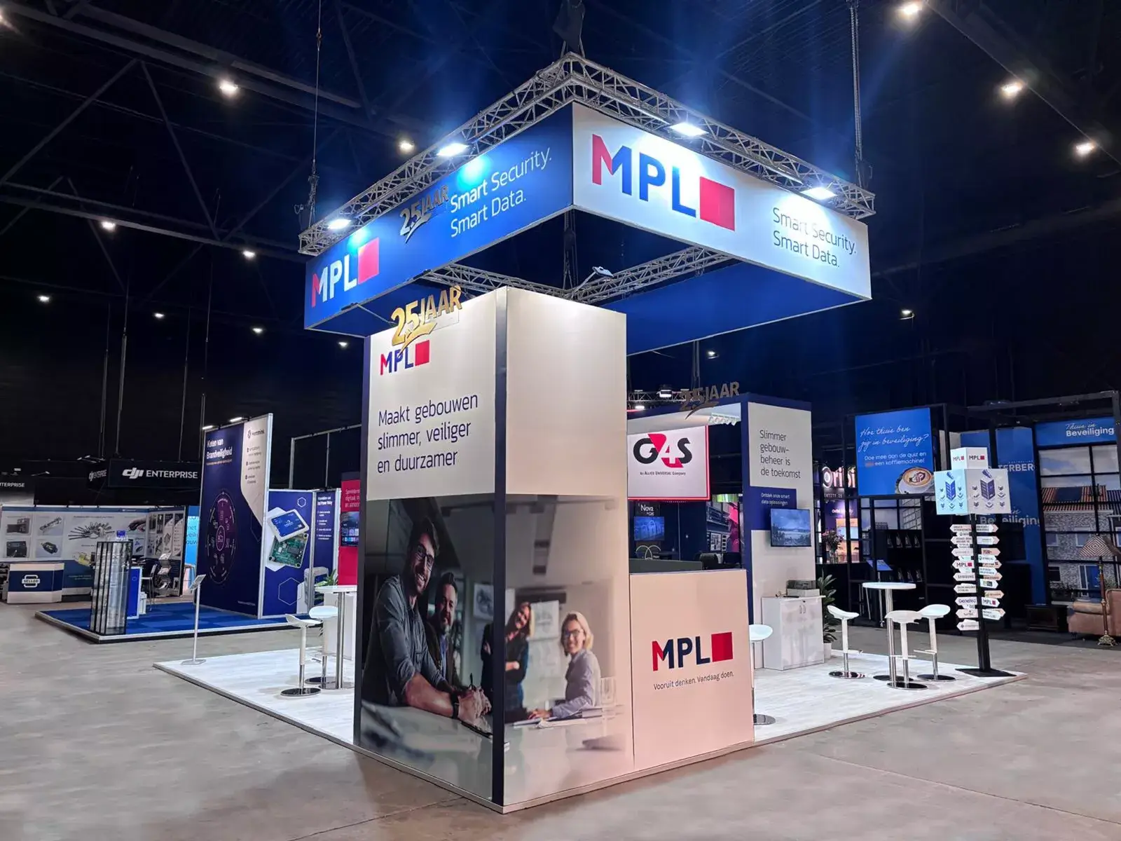 Exhibition booth setup project by Insta Exhibits